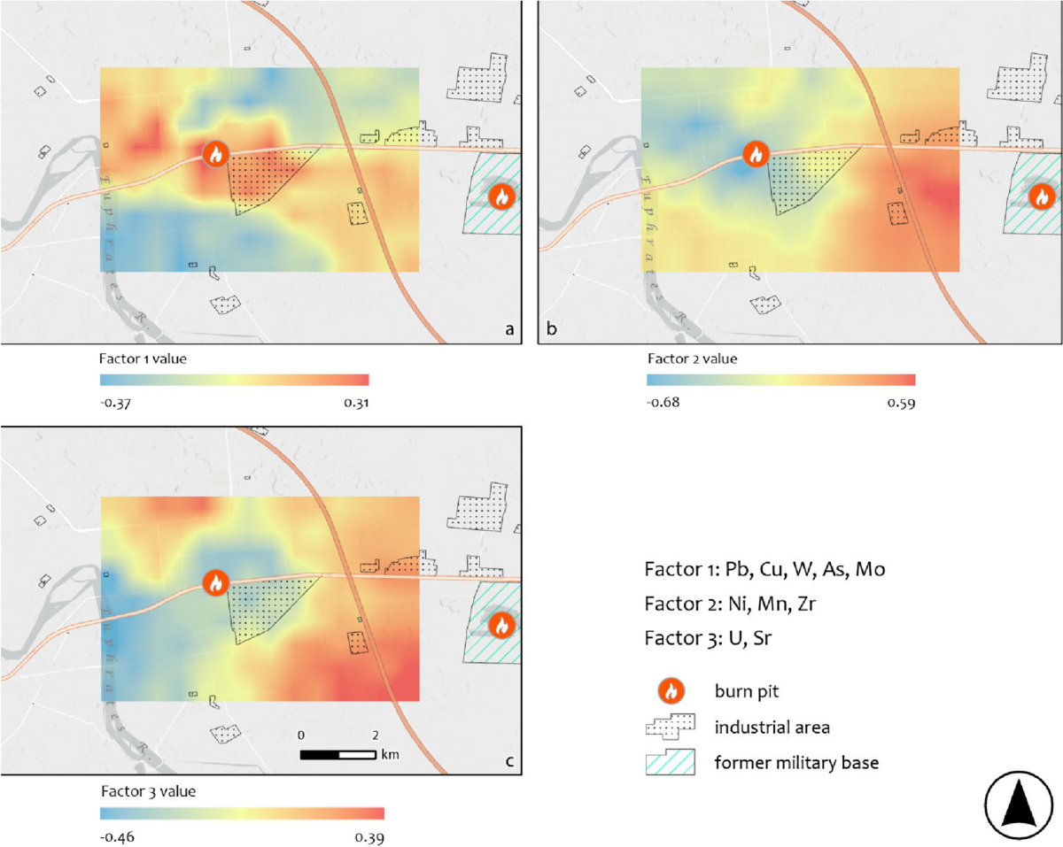 Spatial Distribution of Heavy Metal Contamination in Soils of Fallujah,  Iraq | Exposure and Health