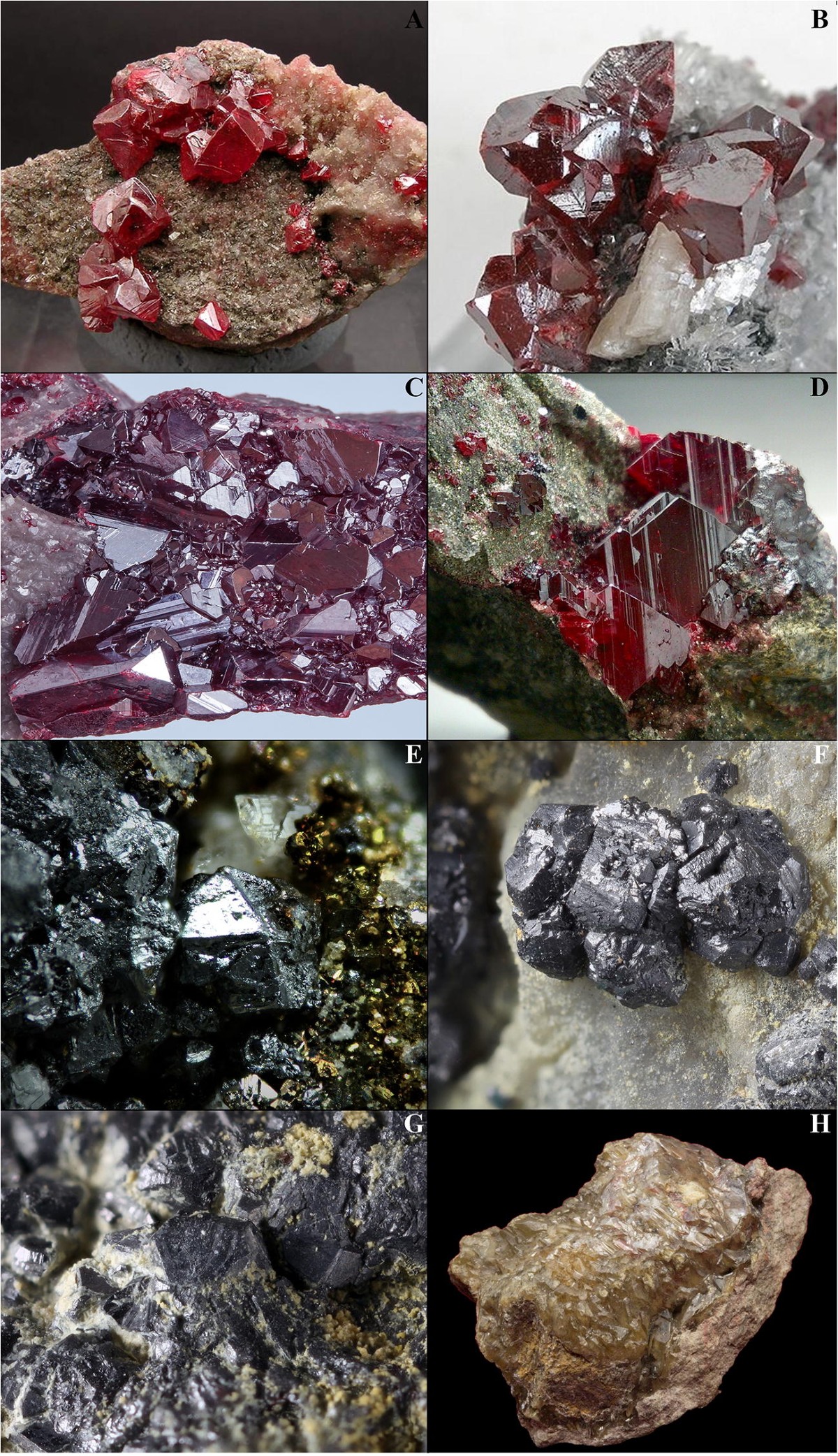 Pigments — Mercury-based red (cinnabar-vermilion) and white 