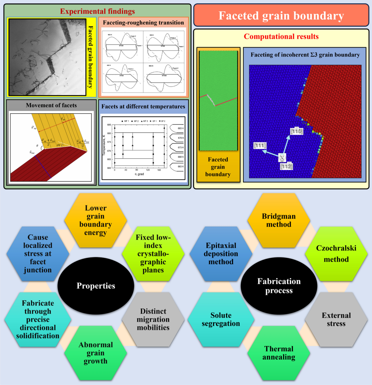A Comprehensive Review on the Formation and Evolution of Faceted 