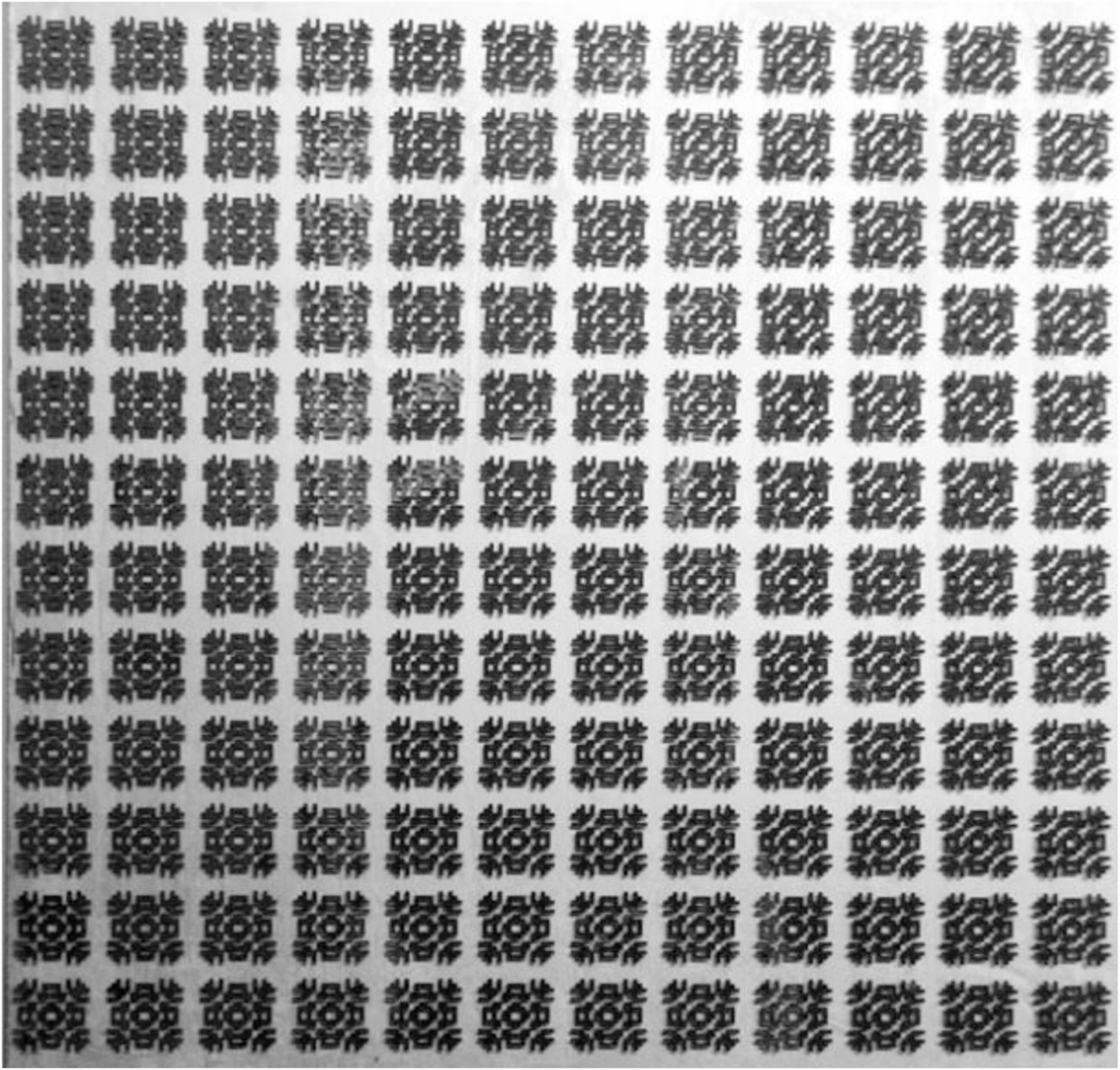 Manufacturing of a Bitmap-Type Lightweight Microwave Absorber Metasurface |  International Journal of Precision Engineering and Manufacturing