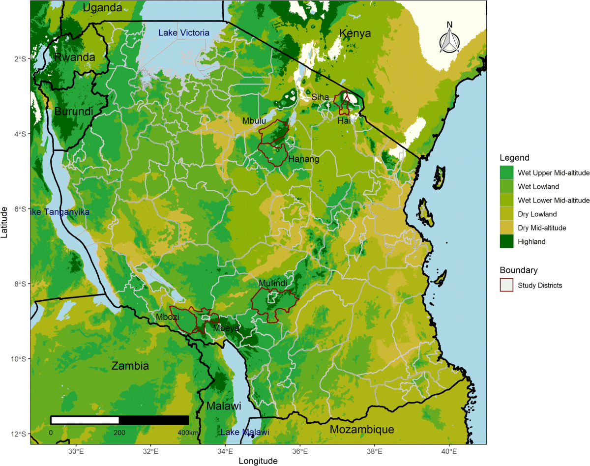 Frontiers | Enhancing maize (Zea mays) productivity through integrated soil  fertility management: a participatory approach in the degraded soils of  Kigoma, Tanzania, image size:1200x948