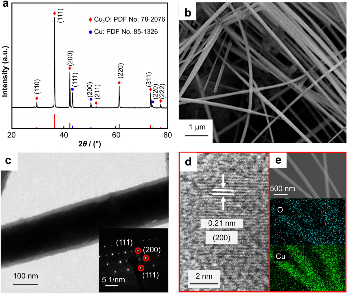 Synthesis of FeOOH scaly hollow tubes based on Cu2O wire templates toward  high-efficiency oxygen evolution reaction | Rare Metals