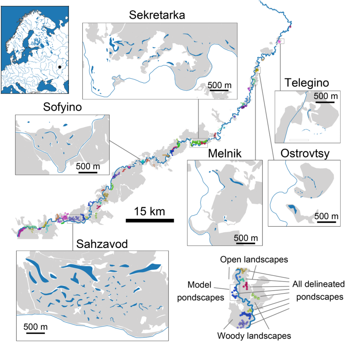 Assessment of Temperate Floodplain Pondscapes Using Small Littoral Fish as  Indicators | Wetlands, image size:1200x1190