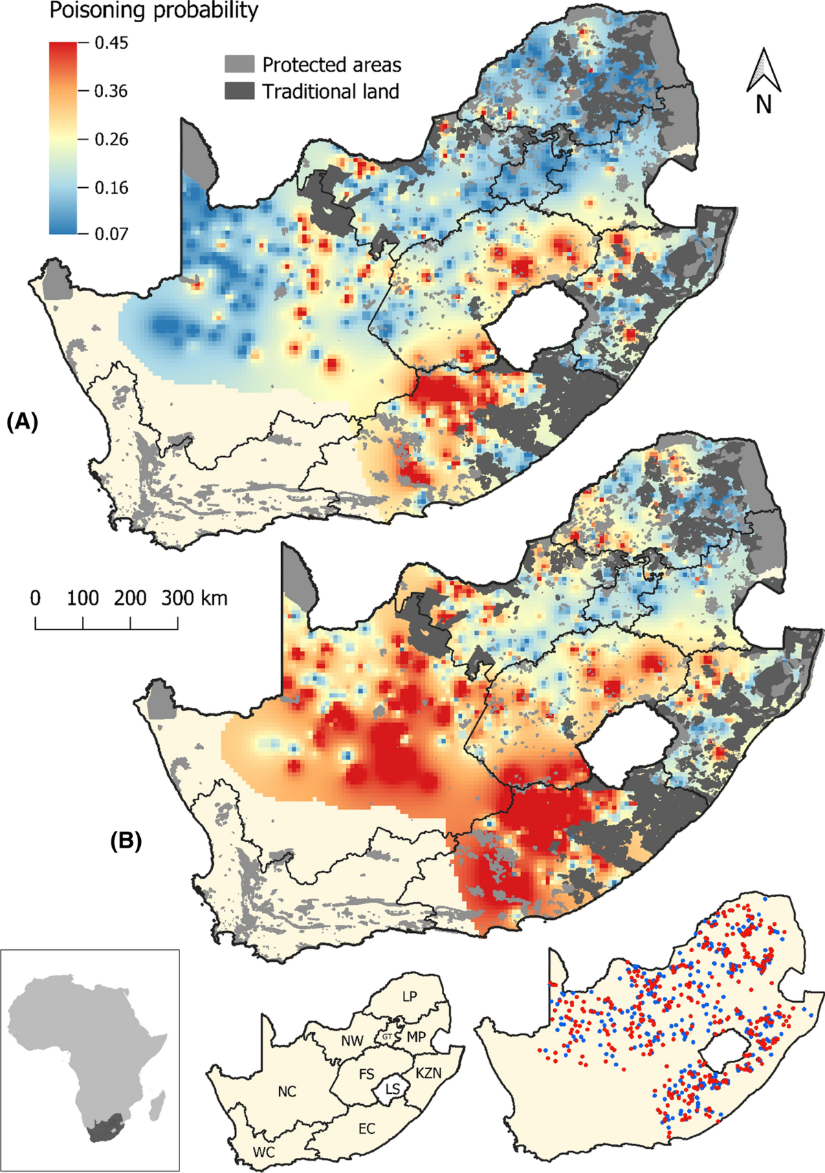 Prevalence and drivers of poison use by South African commercial farmers  and perceptions of alternative livestock protection measures | Ambio