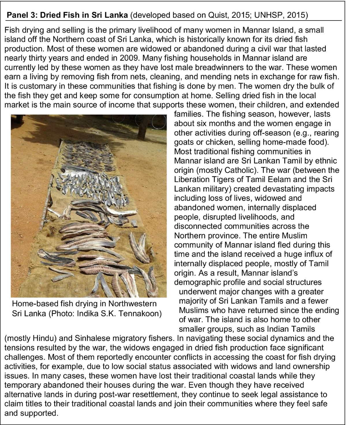 Linking social wellbeing and intersectionality to understand gender  relations in dried fish value chains | Maritime Studies