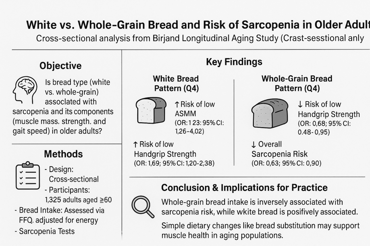 White bread vs whole-grain bread health comparison infographic