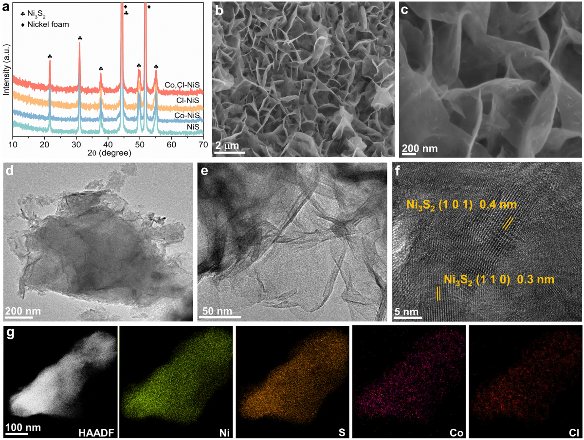 Dual-Doped Nickel Sulfide for Electro-Upgrading Polyethylene Terephthalate  into Valuable Chemicals and Hydrogen Fuel | Nano-Micro Letters
