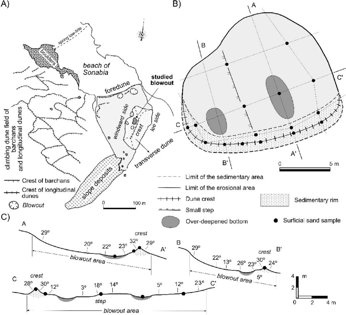 Saucer blowouts in the coast dune fields of NW Spain | Journal of Iberian  Geology | Springer Nature Link