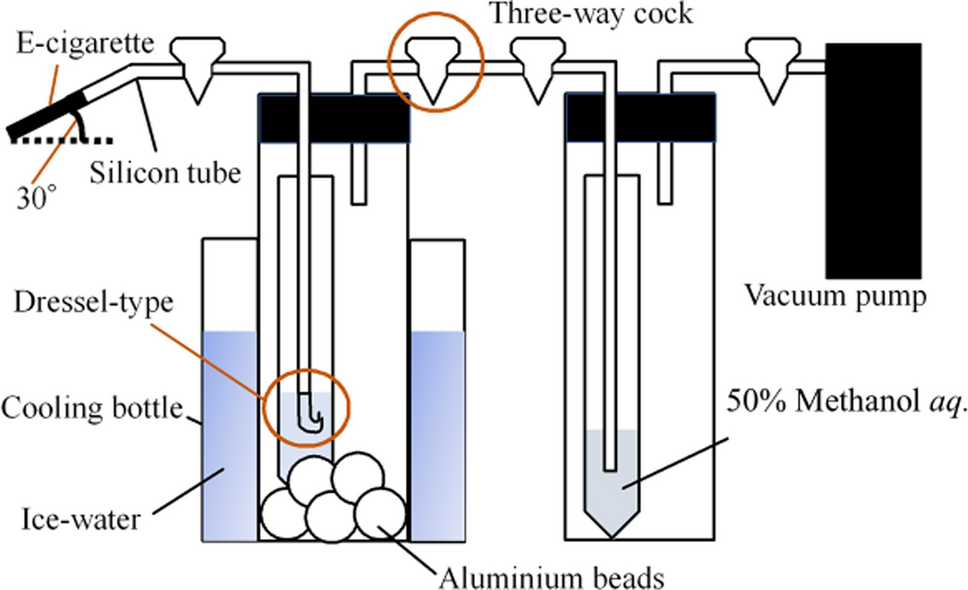 LC–MS/MS analysis of components in smoke from e-cigarettes that use guarana  extract as the caffeine source | Analytical Sciences