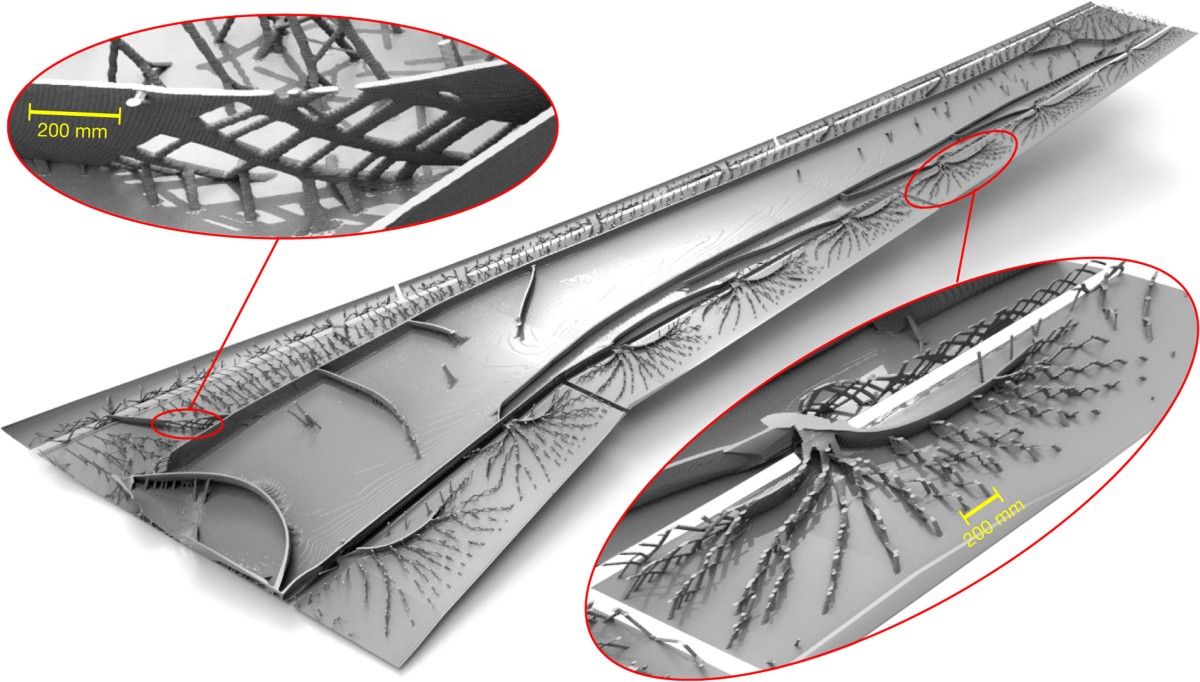 Giga-voxel computational morphogenesis for structural design | Nature