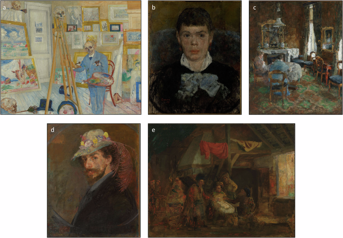 Towards a classification system for Modernist painters' reworking practices  illustrated by James Ensor's revised paintings | npj Heritage Science, image size:1200x831