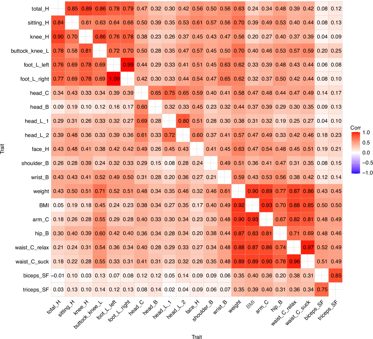 Genetic regulation of body size and morphology from adolescence to early  adulthood | Pediatric Research