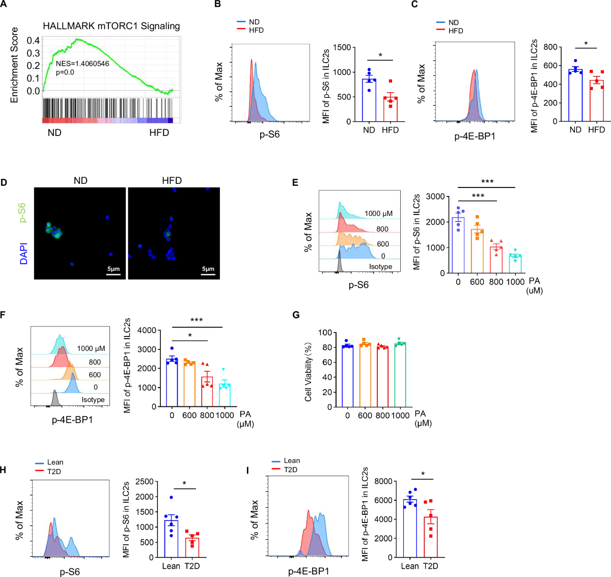 Obesity disrupts ILC2 metabolic and functional homeostasis by inhibiting  mTORC1 signaling | Cellular & Molecular Immunology