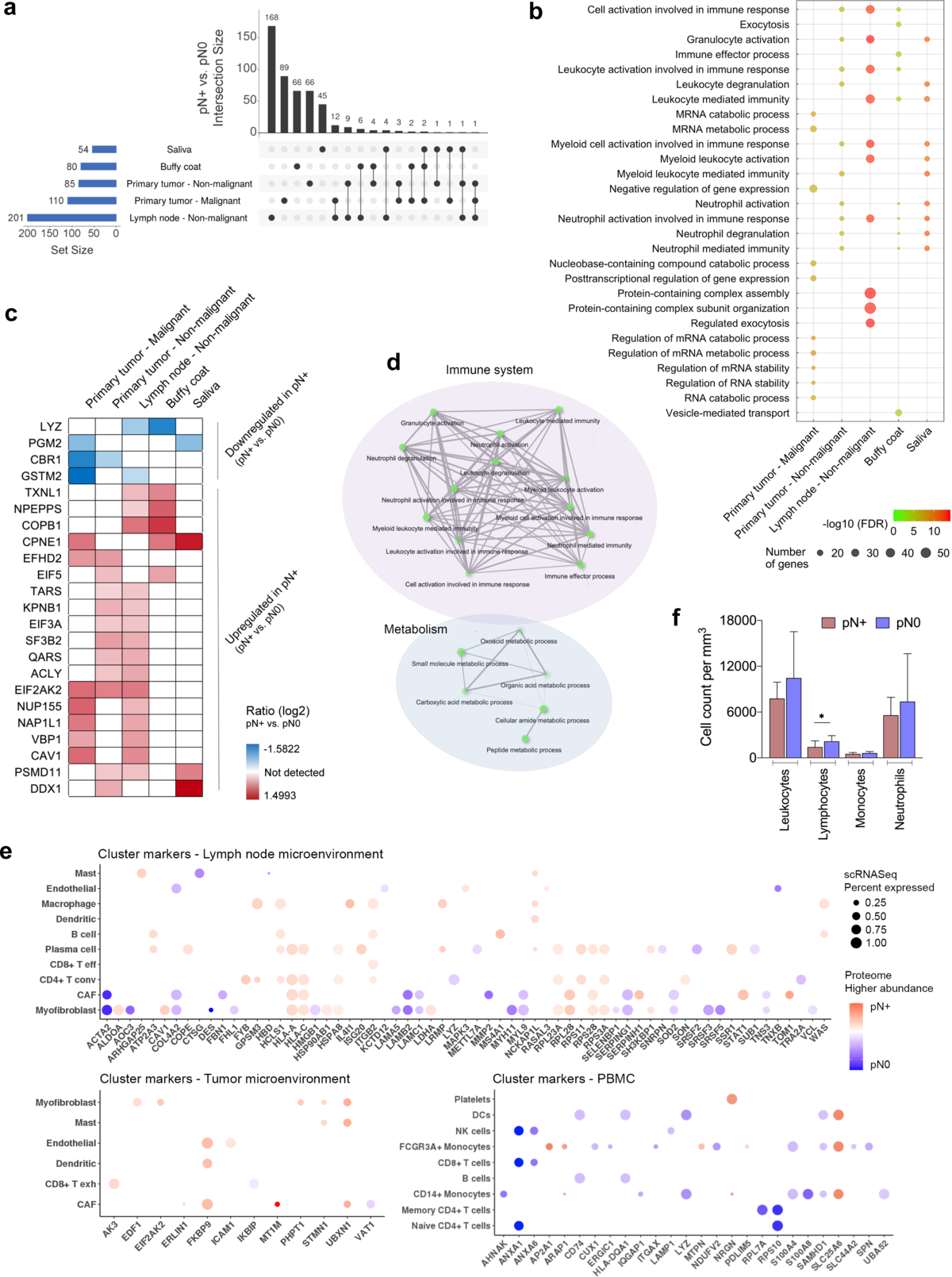 Connecting multiple microenvironment proteomes uncovers the biology in head  and neck cancer | Nature Communications