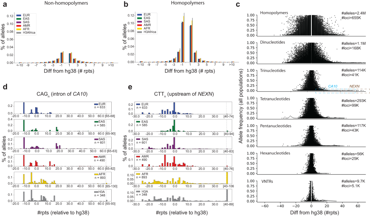 A deep population reference panel of tandem repeat variation  