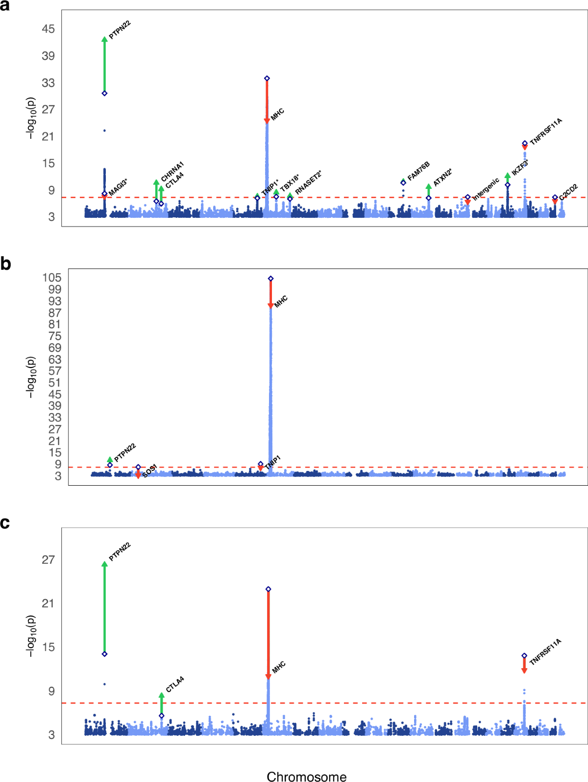 Genome-wide meta-analysis of myasthenia gravis uncovers new loci and  provides insights into polygenic prediction | Nature Communications