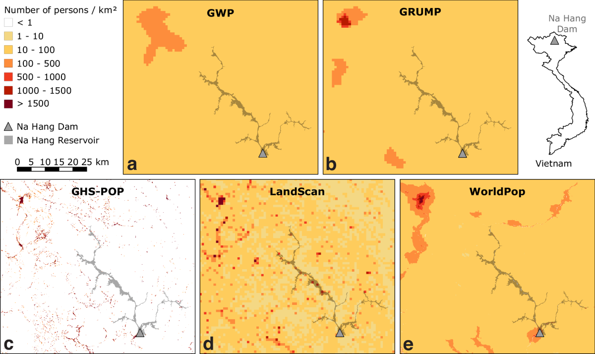 Global gridded population datasets systematically underrepresent rural  population | Nature Communications