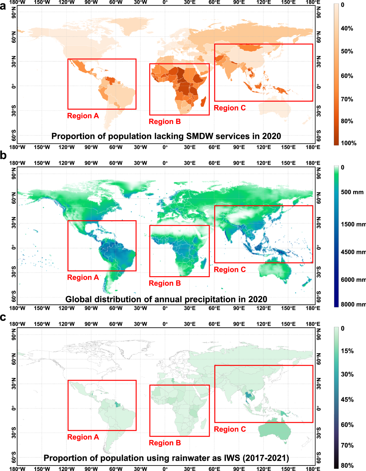 Unlocking global rainwater harvesting potential for safe drinking water  access | Nature Communications