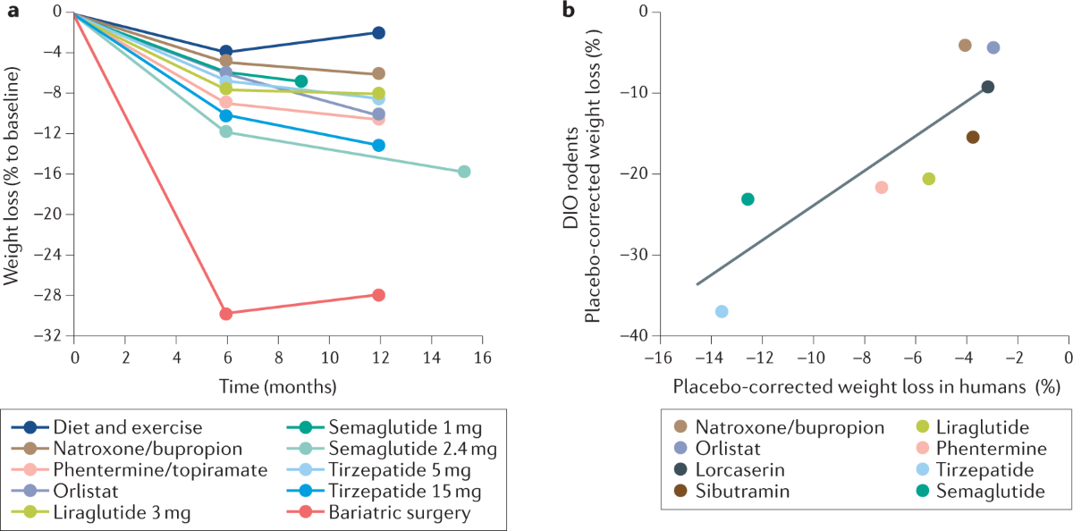 aod9604 clinical trials weight loss efficacy Anti-obesity drug discovery: advances and challenges