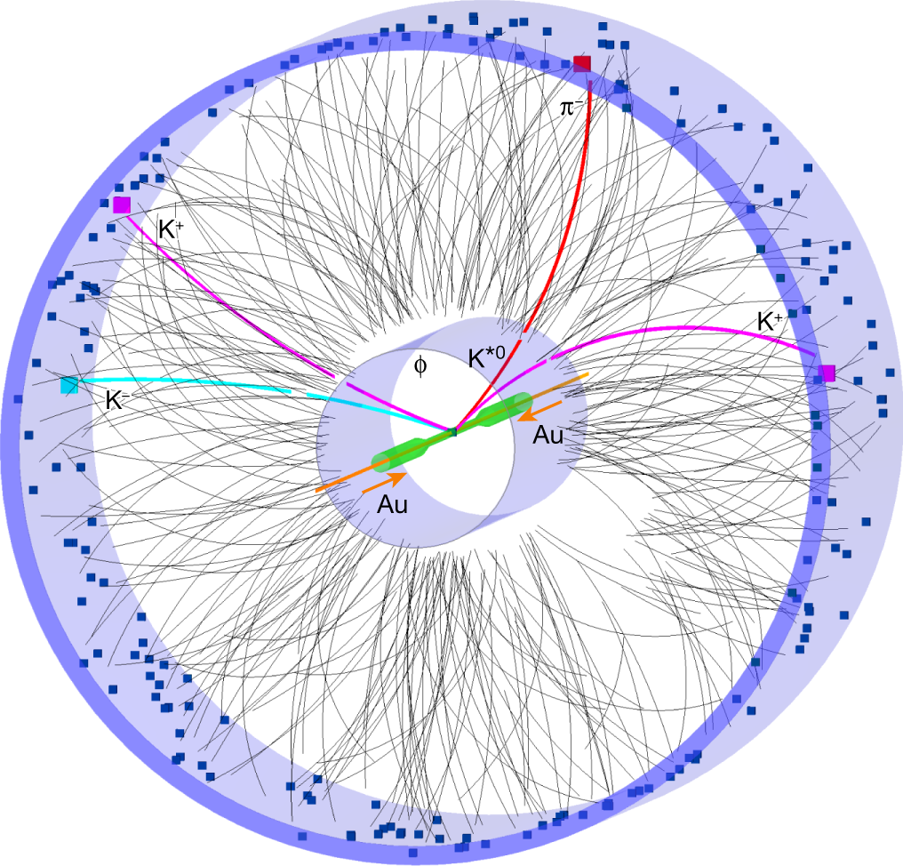 Pattern of global spin alignment of ϕ and K*0 mesons in heavy-ion  collisions | Nature