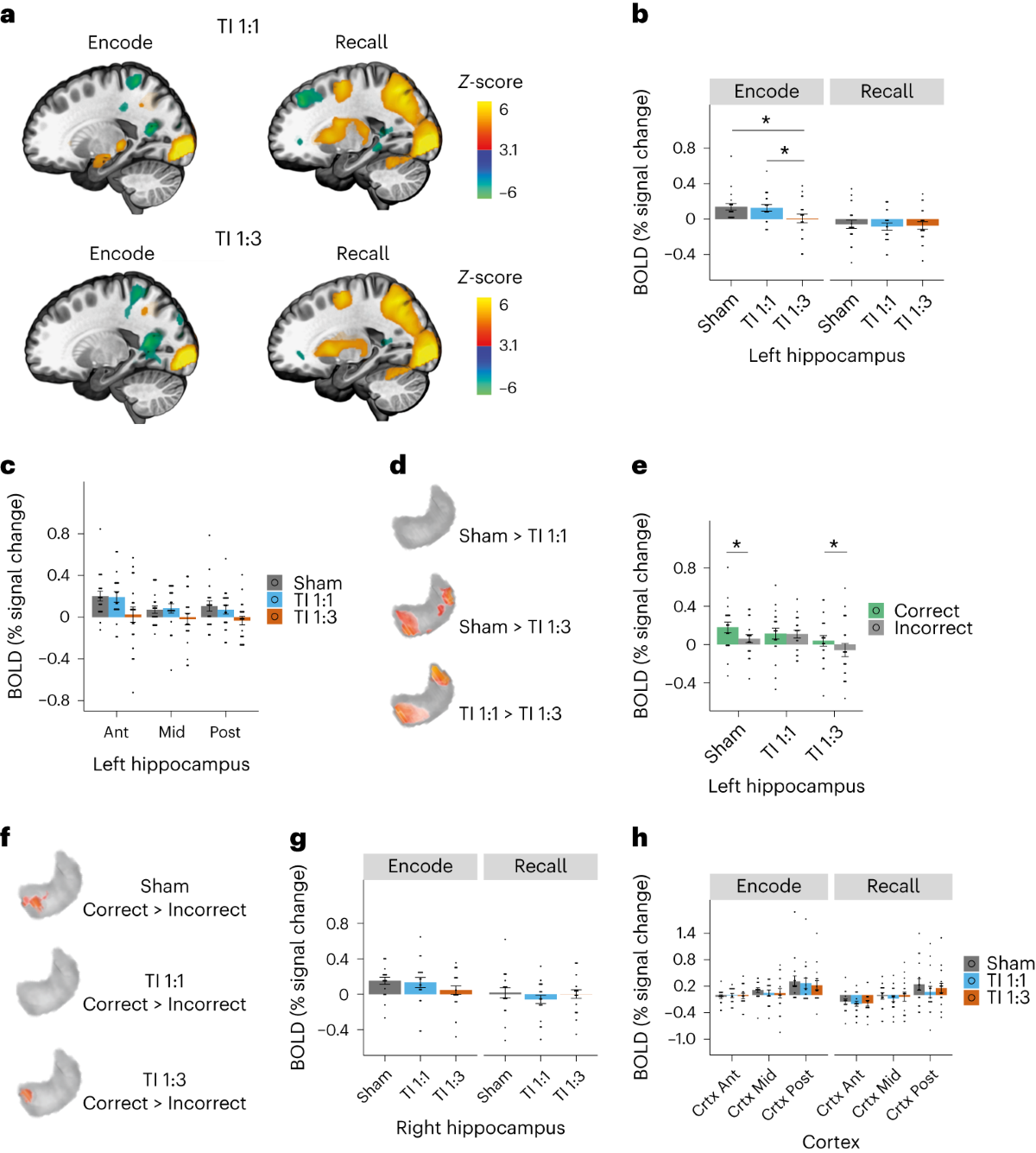 Non-invasive temporal interference electrical stimulation of the human  hippocampus | Nature Neuroscience
