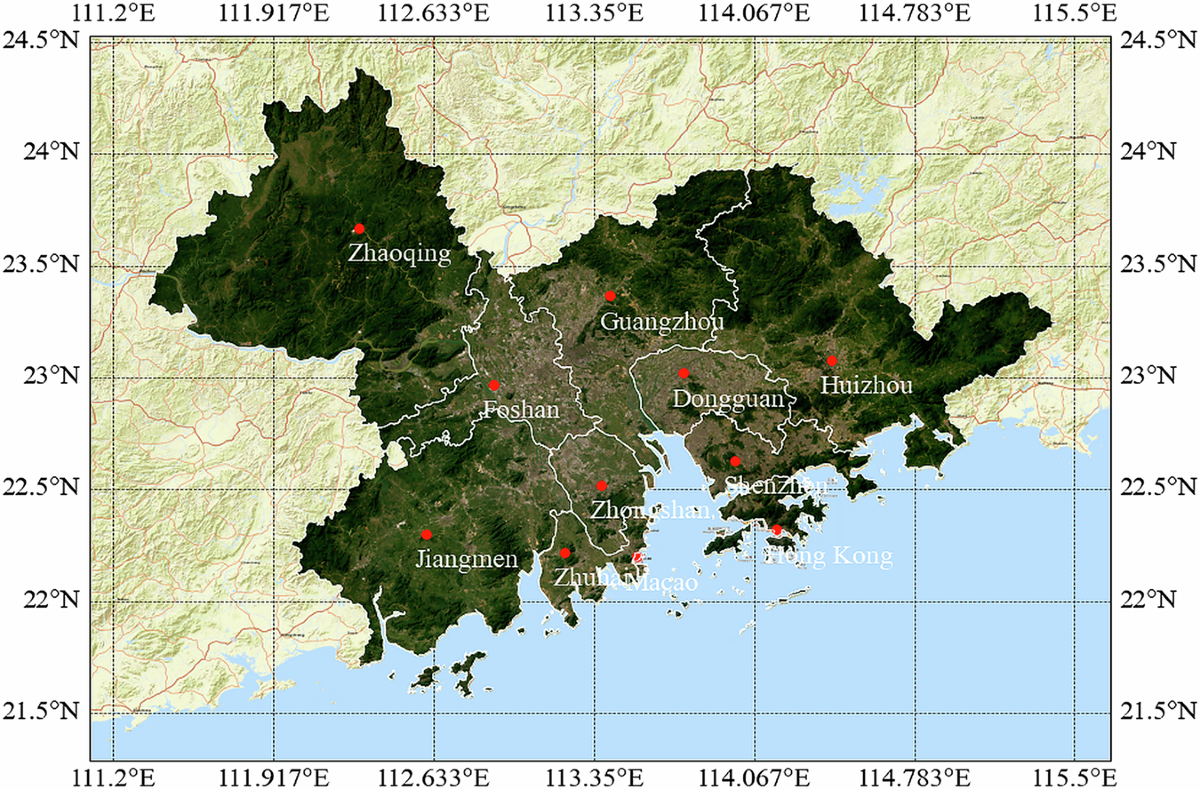 Dynamic land-cover maps in the Guangdong-Hong Kong-Macao Greater Bay Area  at 30 m spatial resolution, 2000-2022 | Scientific Data
