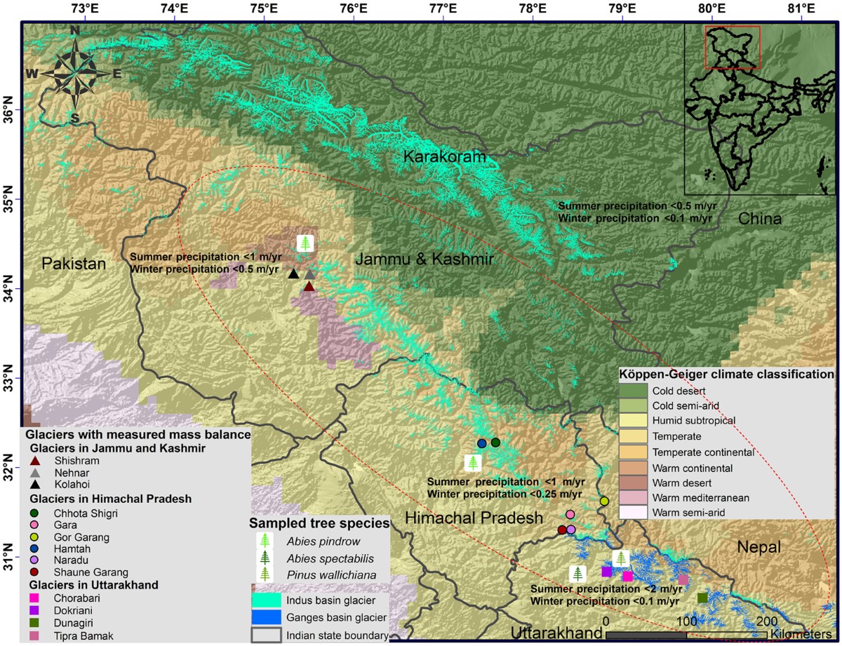 Himalayan glaciers experienced significant mass loss during later phases of  little ice age | Scientific Reports