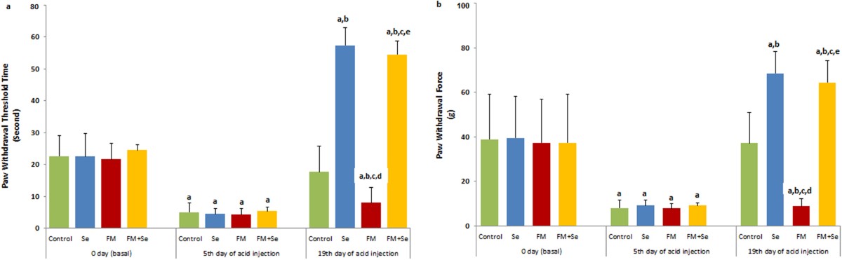 glutathione levels in fibromyalgia patients Involvement of TRPM2 and TRPV1 channels on hyperalgesia, apoptosis and  oxidative stress in rat fibromyalgia model: Protective role of selenium
