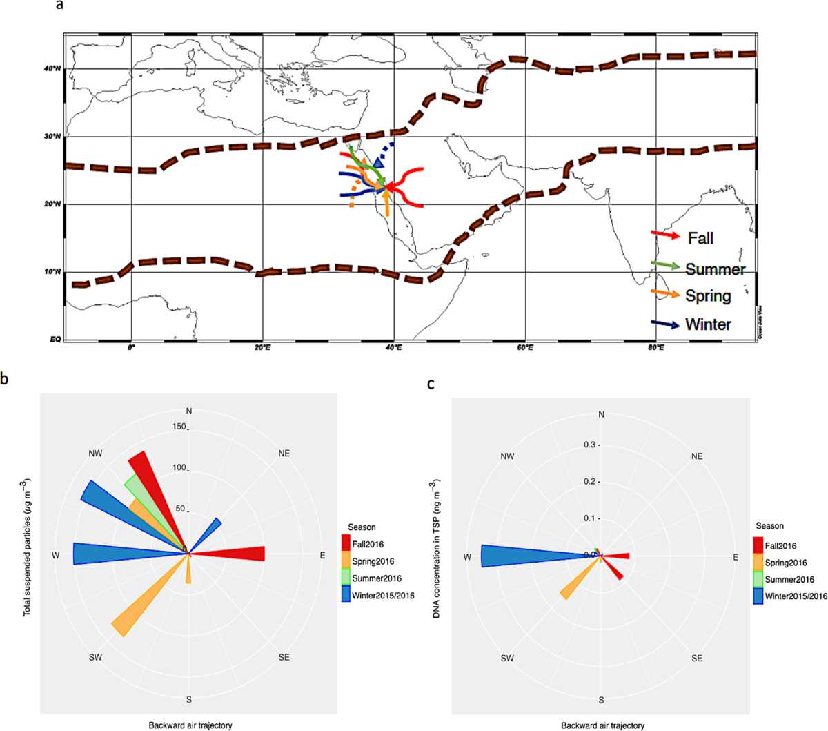 Functional metagenomic analysis of dust-associated microbiomes above the  Red Sea | Scientific Reports