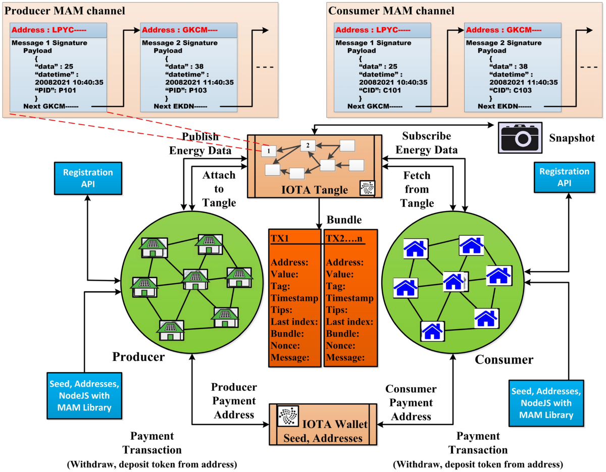 A blockchain based lightweight peer-to-peer energy trading framework for  secured high throughput micro-transactions | Scientific Reports