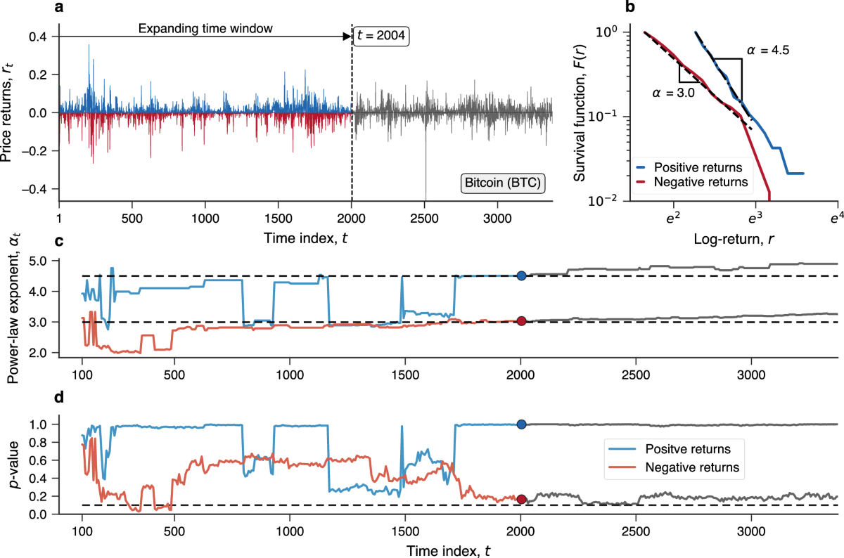 Age and market capitalization drive large price variations of  cryptocurrencies | Scientific Reports