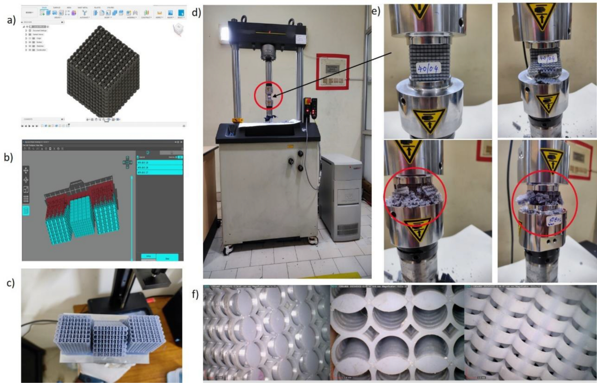 Prediction and experimental validation approach to improve performance of  novel hybrid bio-inspired 3D printed lattice structures using artificial  neural networks