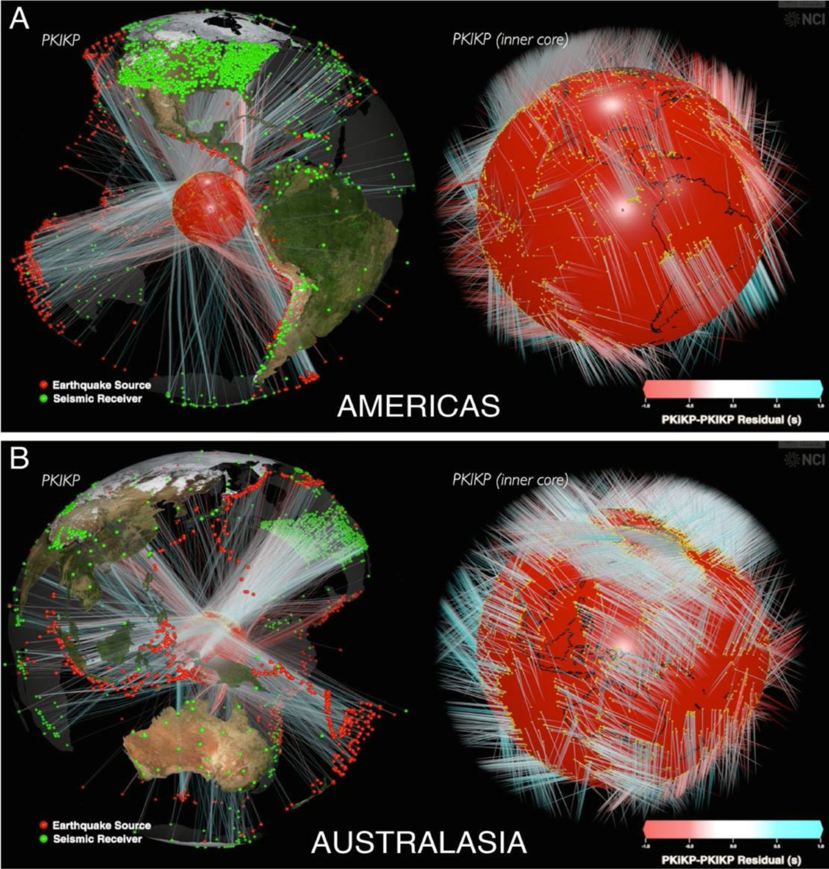 Imaging the top of the Earth&rsquo;s inner core: a present-day flow 