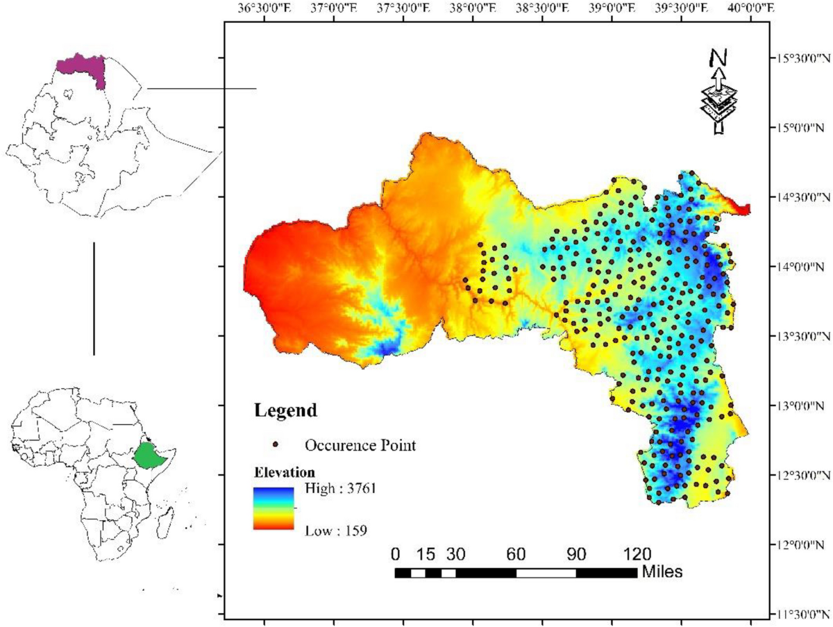 Projecting the impact of climate change on honey bee plant habitat  distribution in Northern Ethiopia | Scientific Reports
