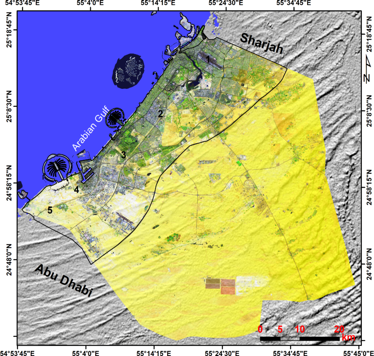 Floods modeling and analysis for Dubai using HEC-HMS model and remote  sensing using GIS | Scientific Reports