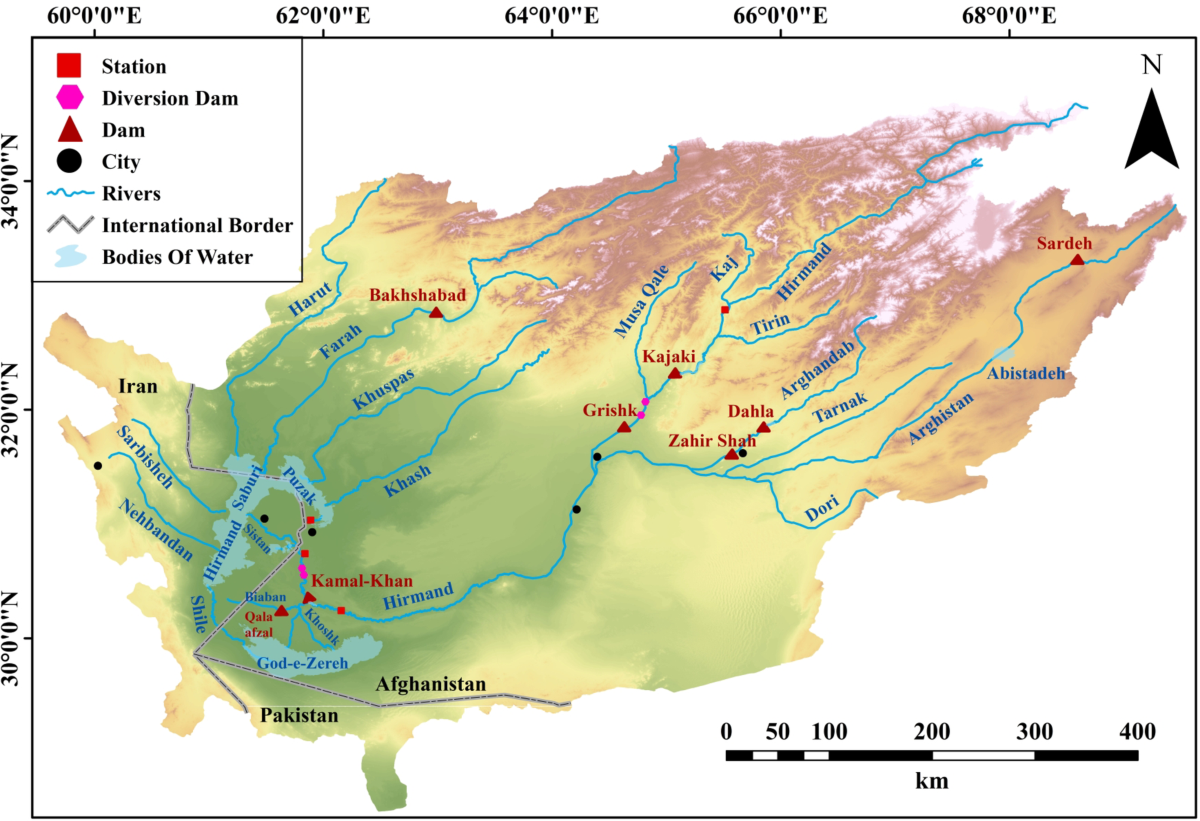 Transboundary hydropolitical conflicts and their impact on river morphology  and environmental degradation in the Hirmand Basin, West Asia | Scientific  Reports, image size:1200x821