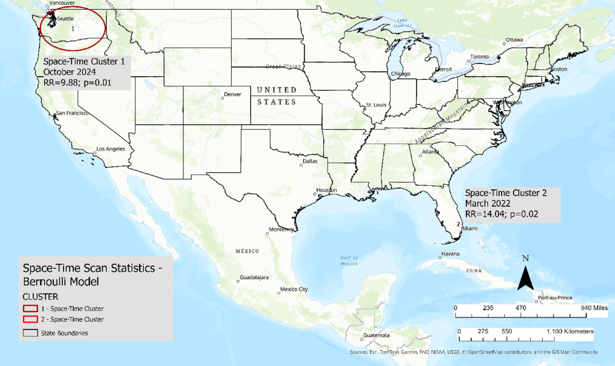 Evaluating the distribution and clustering of SARS-CoV-2 antibodies in dogs  across the United States of America | Scientific Reports