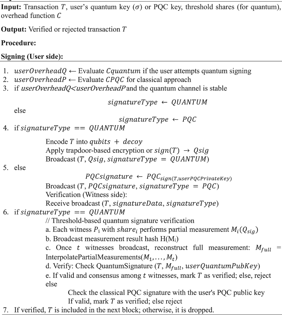 Eliminating single points of trust: a hybrid quantum and post-quantum  blockchain with distributed key generation | Scientific Reports