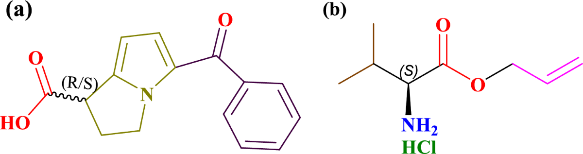 Computational and experimental design of l-amino acid-based alternatives to ketorolac