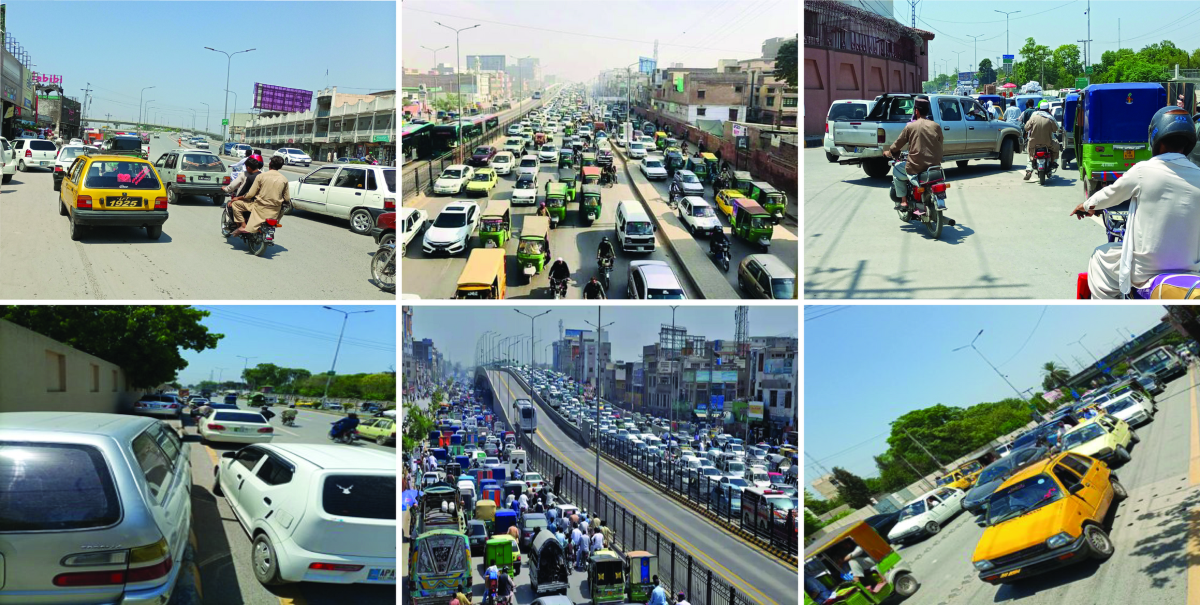Data visualization of traffic congestion mitigation techniques