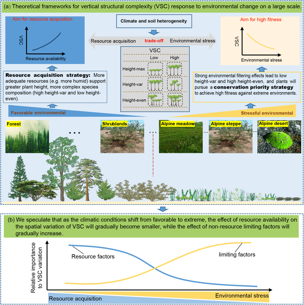 Vertical structural complexity of plant communities represents the 