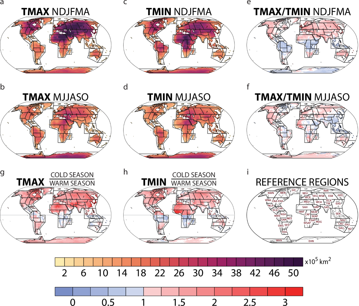 The spatial extent of heat waves has changed over the past four decades |  Communications Earth & Environment