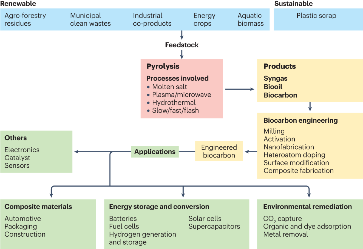 Biocarbon materials  Nature Reviews Methods Primers