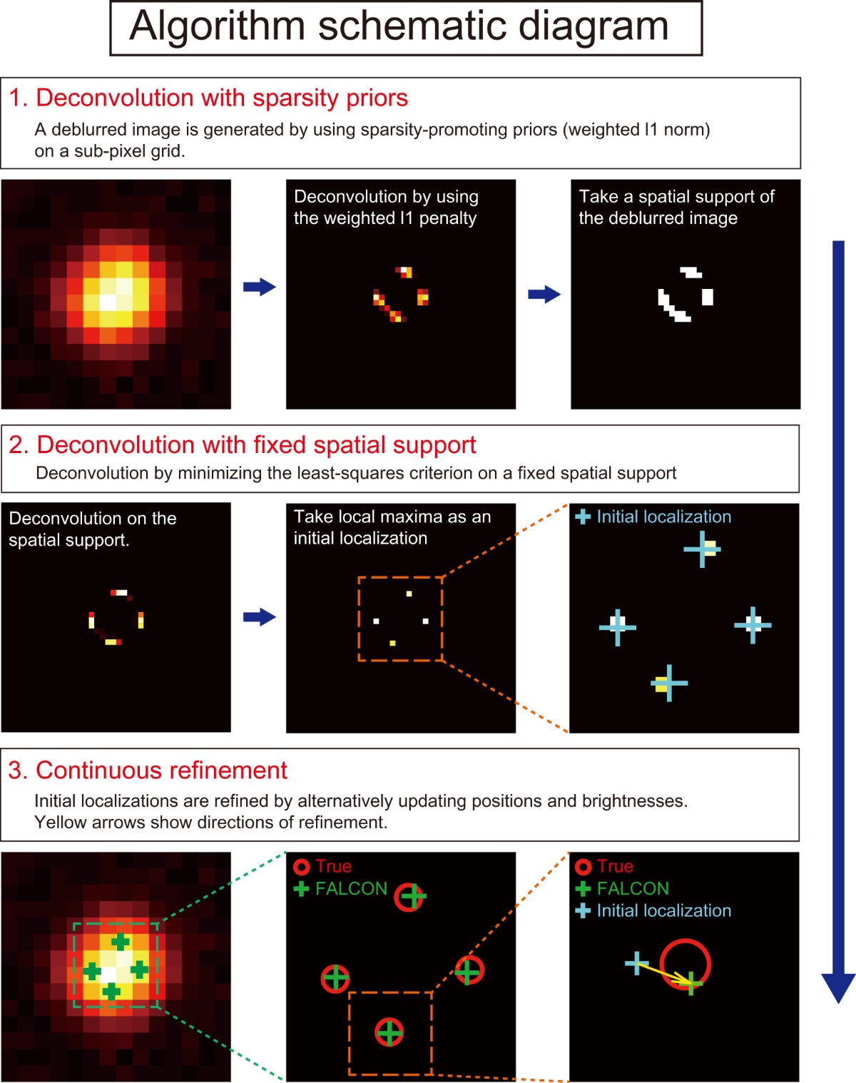 FALCON: fast and unbiased reconstruction of high-density super-resolution  microscopy data | Scientific Reports