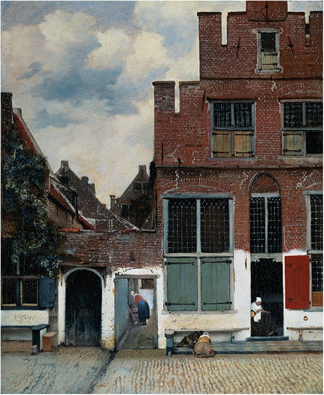 Interiors and interiority in Vermeer: empiricism, subjectivity, modernism |  Humanities and Social Sciences Communications