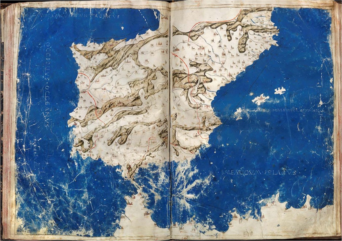 The Spanish Gough maps: first pre-postal maps of the Iberian Peninsula in  its European context | Humanities and Social Sciences Communications, image size:1200x848