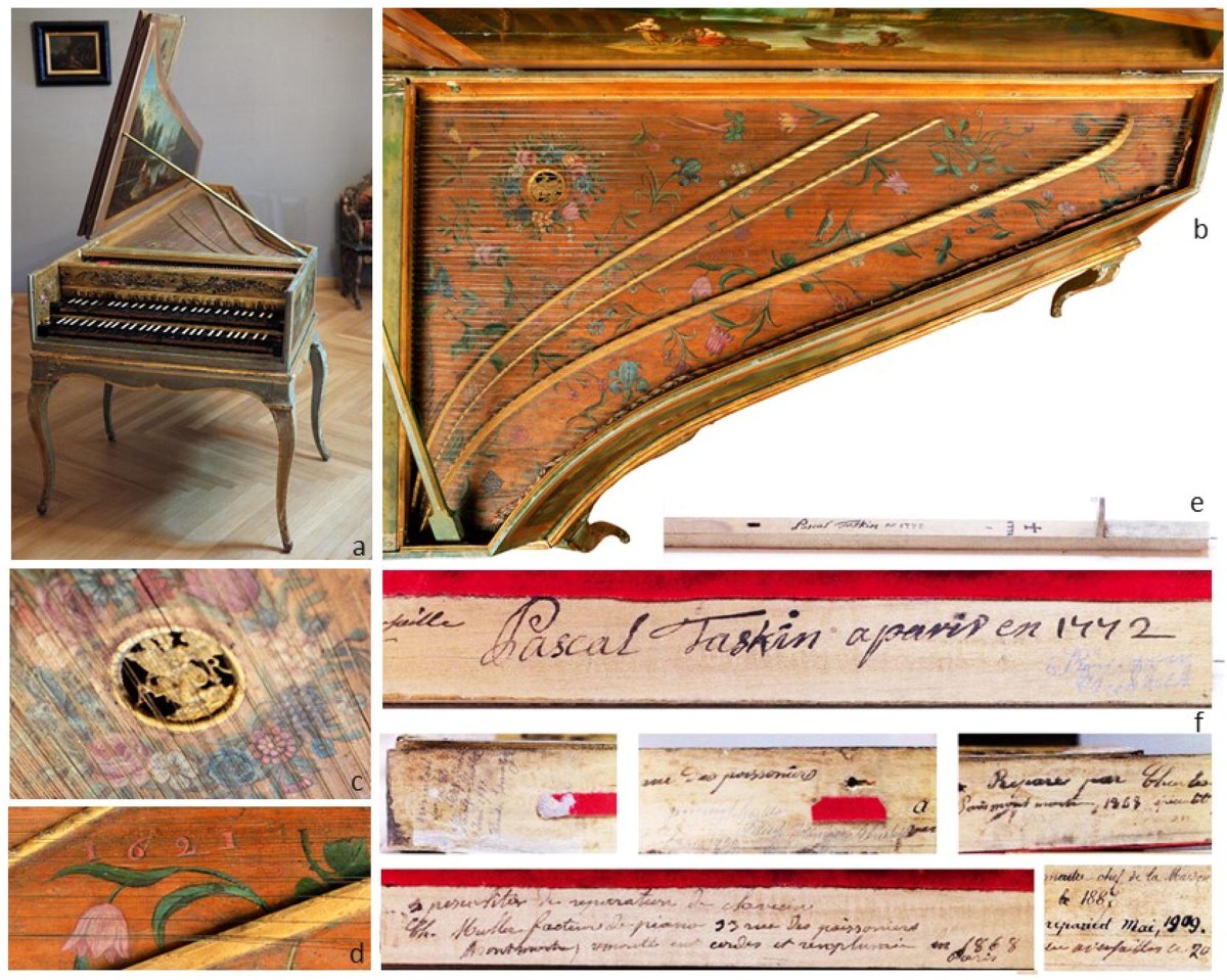 Harpsichord Taskin abad ke-18Harpsichord Taskin abad ke-18  