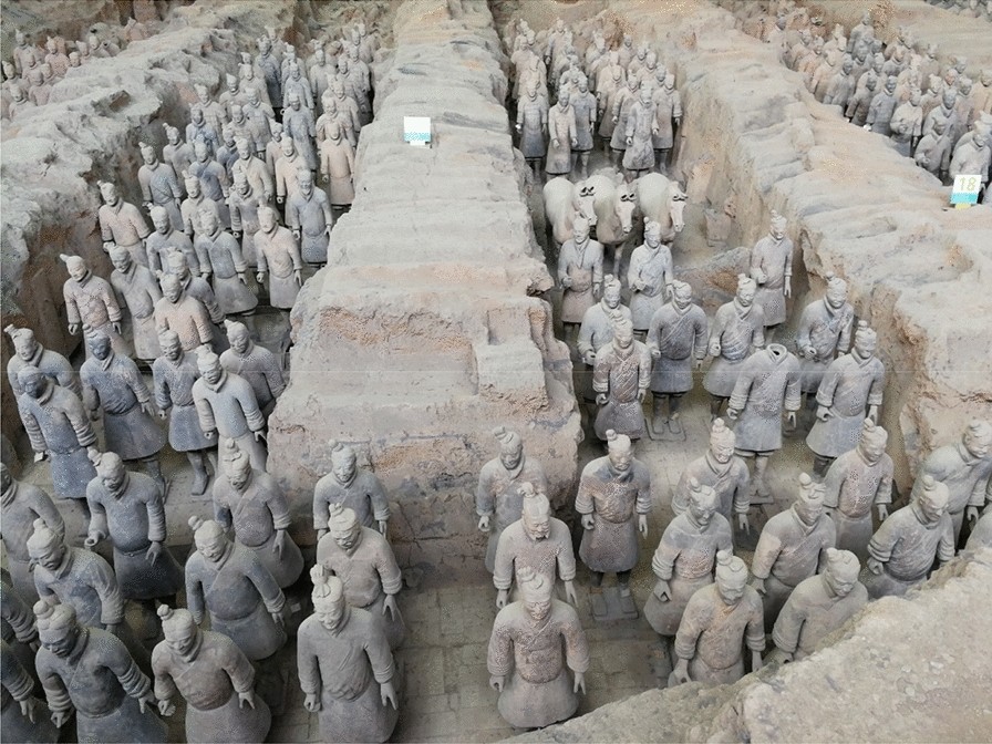 Measurement and analysis of facial features of terracotta warriors based on high-precision 3D point clouds | npj Heritage Science
