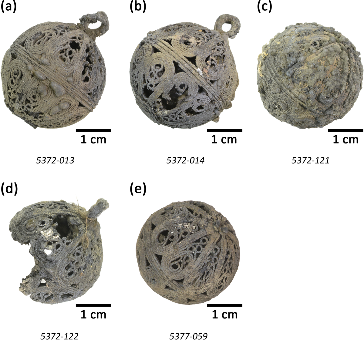 Unravelling the construction of silver filigree spheres from a seventeenth  century shipwreck using non-invasive imaging | npj Heritage Science