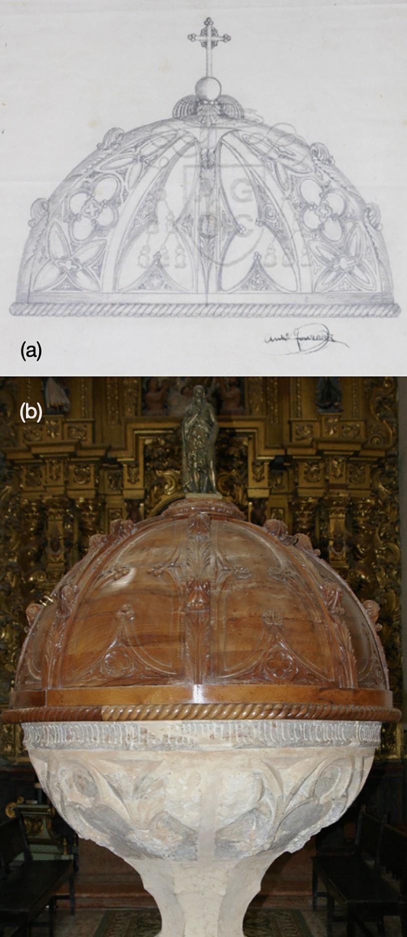 Historical-graphical analysis and digital preservation of cultural  heritage: case study of the baptismal font of the church of Santiago  Apóstol in Montilla (Córdoba, Spain) | npj Heritage Science